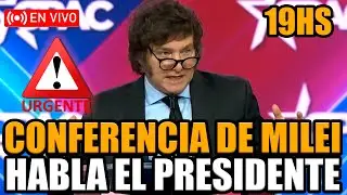 🔴URGENTE MILEI EN VIVO ¡CONFERENCIA DEL PRESIDENTE EN ESTADOS UNIDOS!