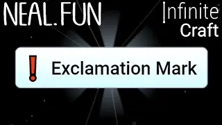 How to Make Exclamation Mark in Infinite Craft | Get Exclamation Mark in Infinite Craft