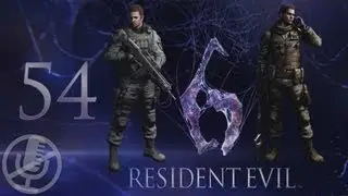 Resident Evil 6 Крис прохождение на кошмаре #54 — Подводный комплекс - низ