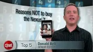 CNET Top 5 - Reasons not to buy a Nexus