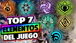 EL MEJOR ELEMENTO DEL JUEGO ACTUALMENTE 🏆 Top 7 Elementos en Genshin Impact | Genshin Impact Español