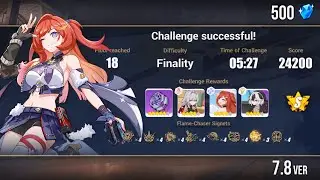 Senadina - Elysian Realm Finality 2.75x - Honkai Impact 3rd 7.8