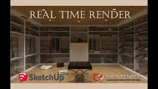 Real Time Rendering In SketchUp with Thea Render #15