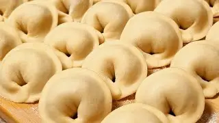 Лучший рецепт теста для пельменей/Ideal dough for dumplings