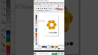 desain grafis di coreldraw | desain logo | coreldraw x7 #coreldesign #coreldraw #graphicdesgin