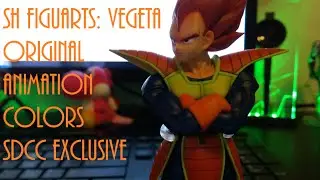 SH Figuarts Vegeta Original Animation Colors SDCC Exclusive