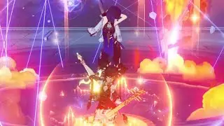 Yelan Aesthetics (Double Burst Animation with Yelan) - Genshin Impact