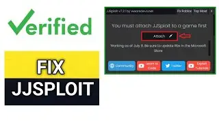 How to FIX JJSploit 2025 UPDATED Method | JJSploit Not Working? Here’s how to fit it