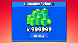 Testando SITES de "GEMAS GRÁTIS" no Brawl Stars!