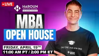 9th Annual Haroun MBA Degree Program® Open House for the MBA Program Starting May 6th