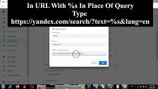 How To Add Yandex Search Engine On Google Chrome (2023)