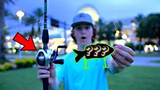 Throwing GIANT Baits In Urban Florida For Giant Bass (Pond Hopping)