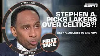 Stephen A. Smith believes the Lakers are the best franchise in the NBA 👀 | First Take