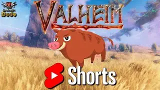 Valheim - И надоедливый кабан! #Shorts #YouTubeShorts