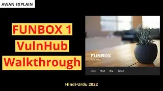 FunBox 1 VulnHUb Walkthrough in Hindi/Urdu [2022] - Boot2Root