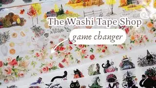 Pre-Cut PET tapes will change your life ✨The Washi Tape Shop Haul