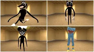 PLAYING AS CARTOON CAT, CARTOON DOG, CARTOON MOUSE, HUGGY WUGGY In THE BACKROOMS in Garrys Mod!