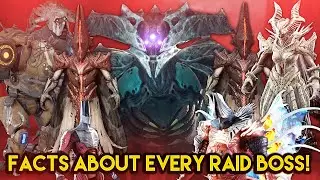 A Fun Fact About Every Raid Boss In Destiny History