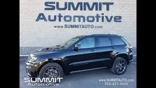 2020 JEEP GRAND CHEROKEE LIMITED X HEMI BLACK WALK AROUND REVIEW 20J82 SOLD! www.SUMMITAUTO.com