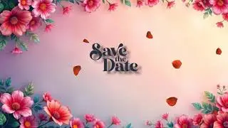 Wedding Invitation video blank Template free download || Wedding Invitation without text template.