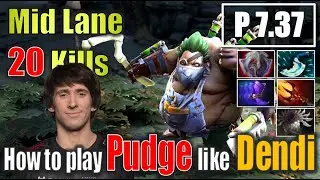 DENDI BROKE PUDGE! 🔨 20 KILLS MID! (Dota 2) Gameplay 4K