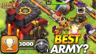 Finding the Best TH10 Trophy Pushing Attack Strategy | Clash of Clans