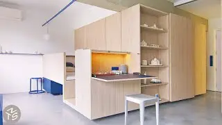 NEVER TOO SMALL: Lego Collector's Minimalist Singapore Apartment - 47sqm/506sqft