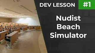 UE4 Lesson #1 Nudist Beach Simulator