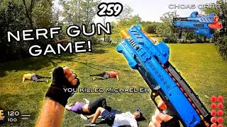 NERF GUN GAME - EVERY KILL MONTAGE!