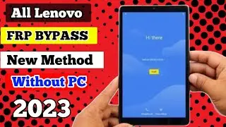 lenovo tab frp bypass 2023 || lenovo tablet google account bypass 2023