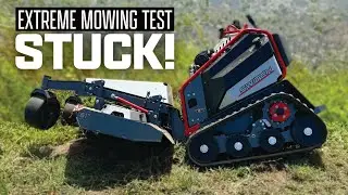 WE GOT IT STUCK! Extreme Mowing Test | Altoz Switch