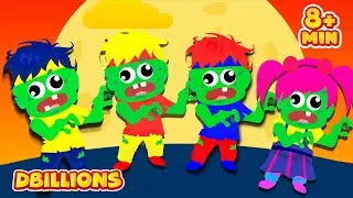 Zombie Dance with Mommy & Daddy + MORE D Billions Kids Songs