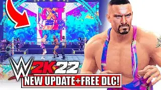 WWE 2K22 *NEW* Patch Update 1.09! All Details & Free NXT DLC