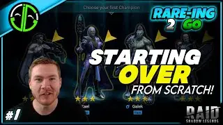 WERE STARTING RAID OVER FREE TO PLAY FROM SCRATCH FOR 2022!! | Rare-ing 2 Go - EPISODE 1