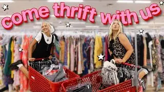 come thrift with me on a girls trip! (SO MUCH CUTE STUFF)