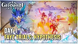 Fayz Trials: Hypothesis Day 1 (FREE 420 PRIMOGEMS) - Genshin Impact 3.7