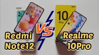 Redmi Note 12 v Realme 10 Pro Speed Test