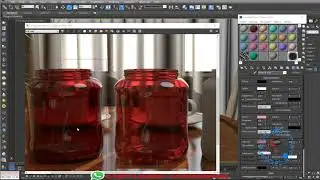 26 Vray Refraction Material