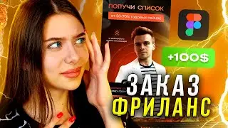 Выполняю РЕАЛЬНЫЙ ЗАКАЗ на Фрилансе (LIVE) // Дизайн баннера для Instagram