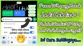 Cara Setting & Mengatur Pesan WhatsApp yang Masuk Jadi Cek list 1 (Tidak Terkirim) || MONLIS TIPS