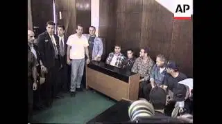 ISRAEL: SELF CONFESSED KILLER OF YITZHAK RABIN APPEARS IN COURT