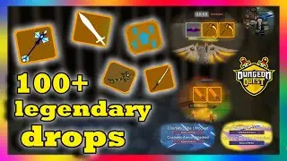 100+ LEGENDARY DROPS in Dungeon Quest + Bonuses! [Roblox]