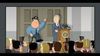 Family Guy - Joe Single-Handedly Cut Crime By 75%!