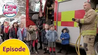 Firefighters & Fireworks! | Time For School FULL EPISODE