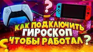 Рабочий гироскоп Nintendo Switch на геймпаде Sony DualSense через 8bitdo