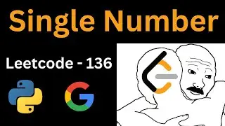 Single Number -- Leetcode 139 | Leetcode Python