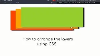 How Z-Index In CSS Works! Layers Tutorial 