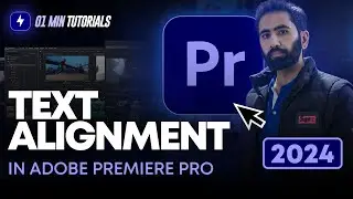 How to Center Text in Adobe Premiere Pro 2024 | Text Alignment in Premiere Pro 2024