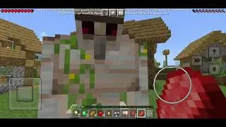 Война. Minecraft. Выживания 1 часть.Жители против марадёры.