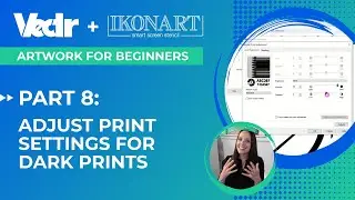 Artwork For Beginners Part 8: How To Adjust Print Settings | Vectr + Ikonart